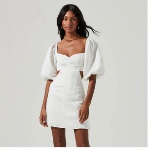 ASTR the Label White Mini Dress
